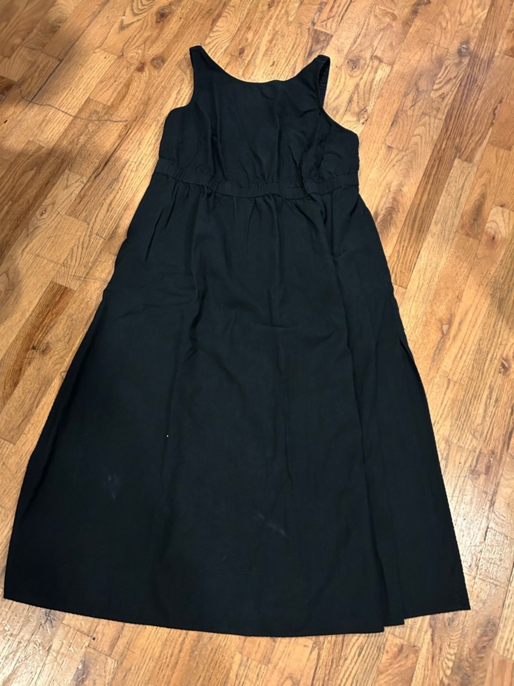 Universal Thread Black Sleeveless Maxi Dress